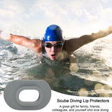 Scuba Diving Mouthpiece Protective Lip Sleeve Soft Silicone Protection Diving Gear Diving Breathing Device For Deep Diving