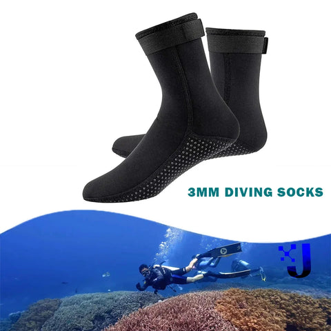 beach volleyball Socks Neoprene Socks Non-slip Surfing Elasticity Boots Snorkeling Scuba Diving 3mm Swimming Fins Wetsuit Shoes