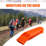 1-10PCS Outdoor Survival Whistle Camping Hiking Kayak Scuba Diving Rescue Emergency Safety Whistle Football Basketball Match Whi