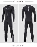 3MM Neoprene Wetsuit Men Surf Scuba Diving Suit Men Women Front Zipper Diving Suit Snorkeling Scuba Diving Full Wetsuit