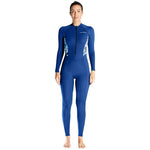 Women's Swimwear One piece Thin Diving Suit Long Sleeve Full Body Surfing Swim Suit Snorkeling Beach Wear Sea Sunscreen Swimsuit