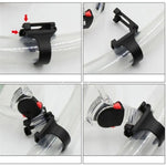 4Pcs Diving Keeper Clip Snorkel Clip Set Diving Snorkel Buckle Snorkel Retainers