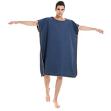 Microfiber Quick-Drying Towel With Hood, Diving Cloak, Snorkeling And Changing Bathrobe