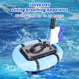 11 Meters Diving ventilators Portable Rechargeable Underwater Waterproof SD-300 Standard Version Scuba Snorkel Hookah Swimming