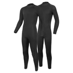 3MM Neoprene Wetsuits Men Diving Suits Long Sleeves Surfing Snorkel One Pieces Black