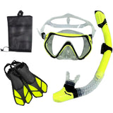 Snorkel Diving Mask  and  Goggles Diving Swimming Tube Set  Adult Unisex