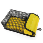 Heavy Duty Mesh Bag Scuba Dive Reel Snap Safety Marker Buoy Holder Storage Pocket Pouch Carry Mesh Bags 20x13x7.3cm