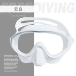 Adjustable Free Diving Goggles Anti-fog Waterproof Snorkeling Scuba Dive Mask Glasses Eyewear