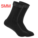 5mm Neoprene Socks 3mm Wetsuit Shoes Non-slip Surf Swimming Fins Socks Elasticity Beach Boots Warm Socks for Snorkeling Diving