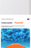 Electric Underwater Sea Scooter Speed Propeller Diving Snorkeling Swimming Pool Scuba Diving Thruster Equipment Water Party