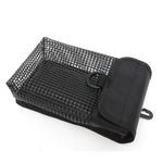 Heavy Duty Mesh Bag Scuba Dive Reel Snap Safety Marker Buoy Holder Storage Pocket Pouch Carry Mesh Bags 20x13x7.3cm