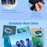 11 Meters Diving ventilators Portable Rechargeable Underwater Waterproof SD-300 Standard Version Scuba Snorkel Hookah Swimming