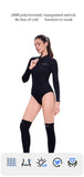 2mm Women's Surfing Diving Swimwear Neoprene Keep Warm Split Wetsuit Long Sleeve Snorkeling Scuba Dive Suit Pink White Swimsuit