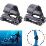 Universal Diving Silicone Snorkel Buckle Goggles Silicone Tube Plastic Clip Snorkel Mask Keeper Holder Retainer For Scuba Diving