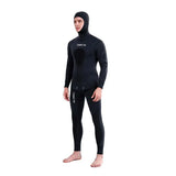 2024 Neoprene Scuba Diving wetsuit1.5/ 3MM Winter Warm  Men Hood Surfing Front Zipper Snorkeling Spearfishing Hooded Diving Suit