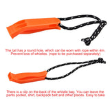 1-10PCS Outdoor Survival Whistle Camping Hiking Kayak Scuba Diving Rescue Emergency Safety Whistle Football Basketball Match Whi