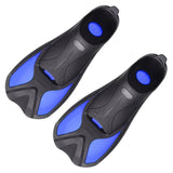 Entry-level Swimming Snorkeling Flippers Short Frog Shoes and Diving Duck Fins for Water Sports Summer Beach Accessories