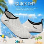 Unisex Water Shoes Soft Beach Non-Slip Aqua Shoes Quick Dry Breathable Swimming Diving Snorkeling Sneaker Socks Slipper