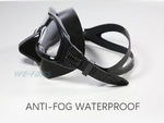 We-Fans Extreme Low Volume Free Diving Mask Scuba Snorkeling Spearfishing Black Silicon Mask Swimming Goggles For Scuba Dive