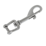 Single End Bolt Hook Shackle, Marine Grade 316 Stainlee Steel for Scuba Diving//Camera Strap/Keychain/Tarp Covers/Clothesline