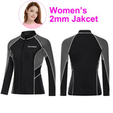 2mm/3mm Wetsuits Pants Womens Mens Neoprene Jacket Or Leggings Keep Warm Suitable for Snorkel Surfing Canoeing Kayaking