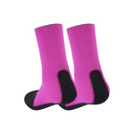 1 Pair of 1.5MM Neoprene Diving Socks Men's Swimming Warm Snorkeling Socks Water Sports Long Non-slip Wearable Beach Socks Women