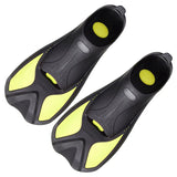 Entry-level Swimming Snorkeling Flippers Short Frog Shoes and Diving Duck Fins for Water Sports Summer Beach Accessories