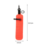 Dive Surface Marker Buoy Compact Inflatable Diving Buoy Signal Tube for Underwater Activities, Snorkeling, Diving Equipment