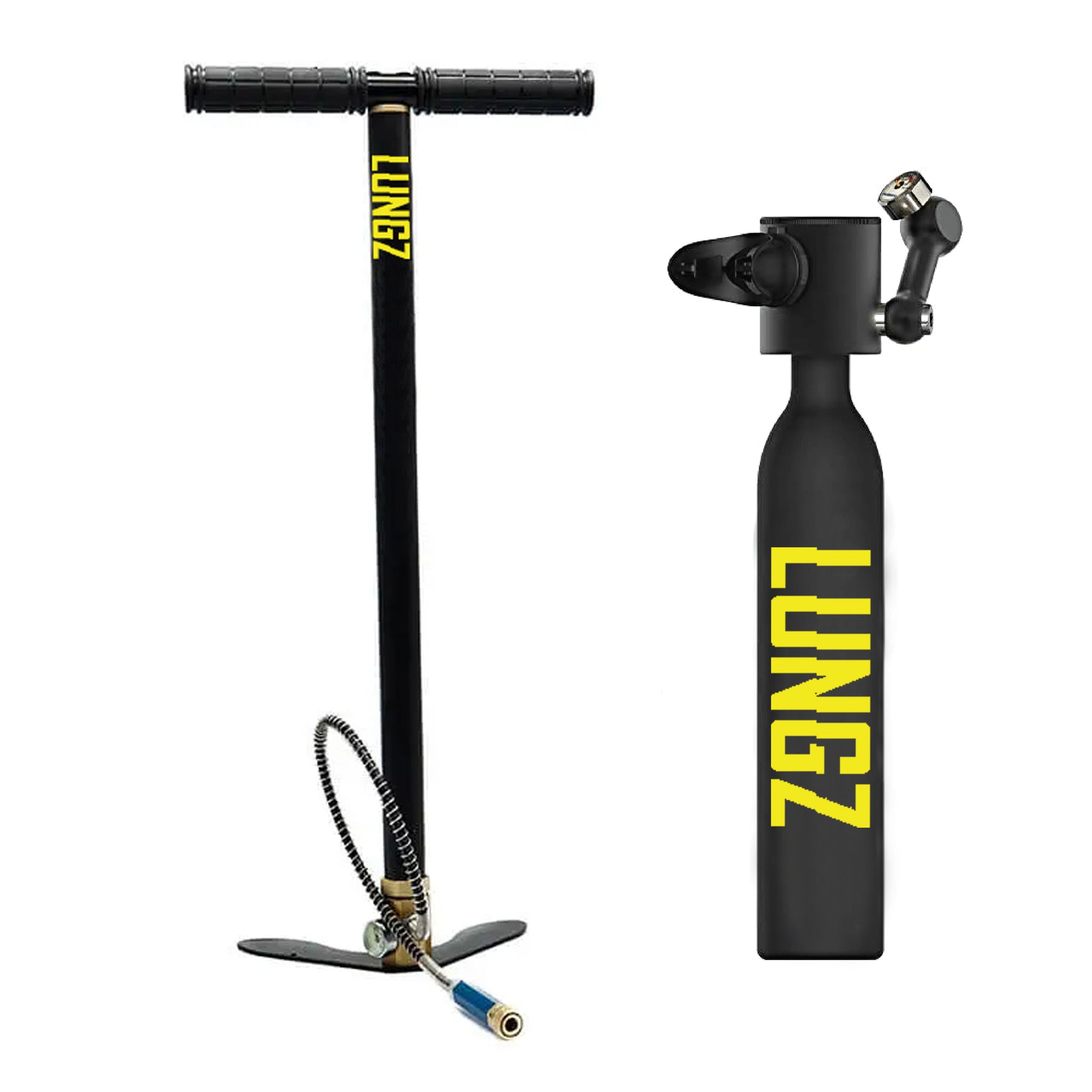 Lungz Air Tank + Hand Pump