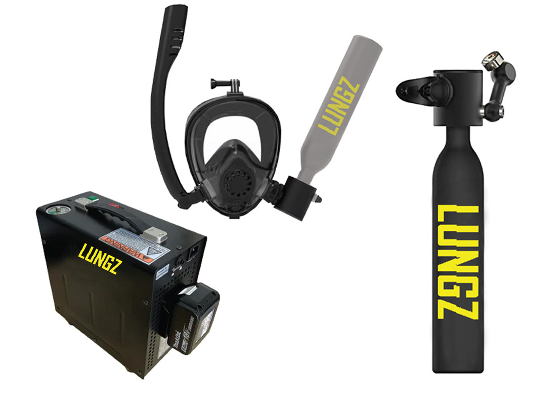 Lungz Tank + Ultracharger + Sub-Mask